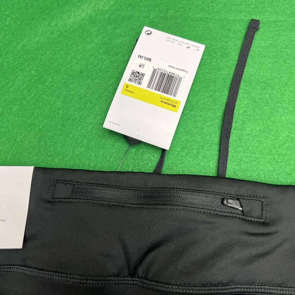 Nike Fast Mid-Rise Running Leggings Black Size Small  Athletic Gym Train
